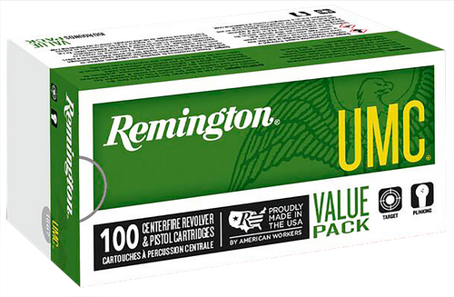Remington Ammunition 23765 UMC Value Pack 9mmLuger 115gr Full Metal Jacket 100 Per Box/6 Case