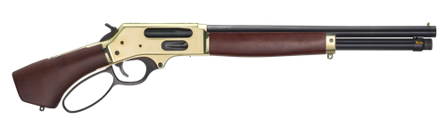 Henry H018BAH410 Axe  410 Bore 5+1 15.14" Blued Barrel, Fixed American Walnut