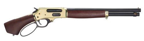 Henry H018BAH410 Axe  410 Bore 5+1 15.14" Blued Barrel, Fixed American Walnut