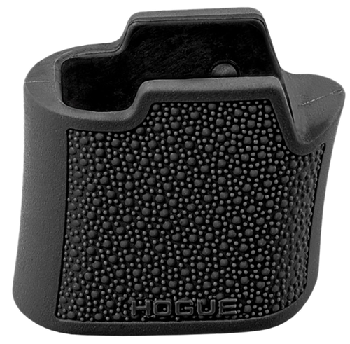 Hogue 18040 OverMolded Extension Base Pad Cobblestone Fits Sig Sauer P365 15rd Black Rubber