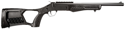 Rossi SSPS45BKIT Survival Stow & Go Bag Kit 45 Colt (Long Colt) 1rd 16" Black Oxide Single Shot Barrel, Black Oxide Picatinny Rail, Thumbhole w/Shell Holder Synthetic Stock, Carry Bag