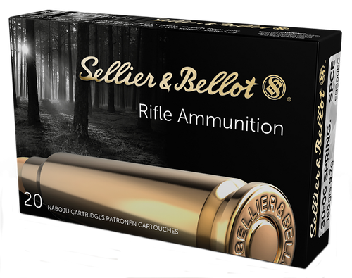 Sellier & Bellot SB3006C Rifle  30-06Springfield 150gr Soft Point Cut Through Edge 20 Per Box/20 Case