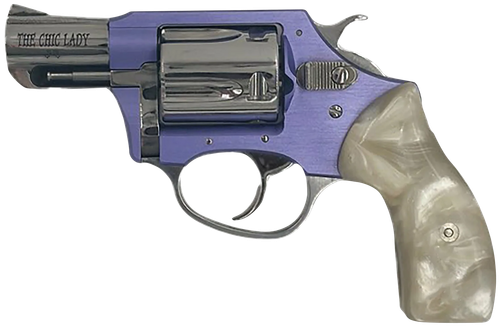 Charter Arms 53849 Undercover Lite Chic Lady Small 38 Special 5rd 2" Stainless High Polished & Cylinder, Lavender Aluminum Frame, Pearl Grip, Exposed Hammer