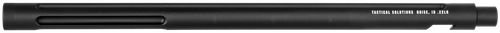 Tactical Solutions 1022TEMB X-Ring Barrel 22 LR 16.50" Matte Black Finish Aluminum Material Bull with Fluting & Threading for Ruger 10/22