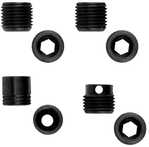 GrovTec US Inc GTHM289 Heavy Duty Push Button Bases  Black Steel To Stock Mount (2) 1 PK