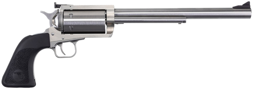 Magnum Research BFR30306 BFR  Extra Large 30-30 Win 6 Shot 10" Brushed Stainless Steel Barrel & Cylinder, Stainless Steel Frame, Black Hogue Rubber Grip, Exposed Hammer
