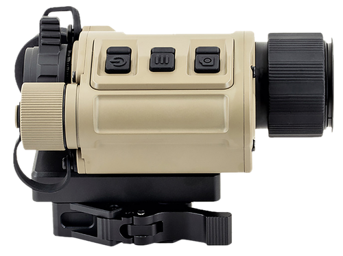 InfiRay Outdoor RH25V2 RICO Micro V2 640 Thermal Weapon Sight Tan 1x25mm Multiple Reticle 640x480, 12 Microns, 60Hz Resolution, Zoom 1x/2x/4x