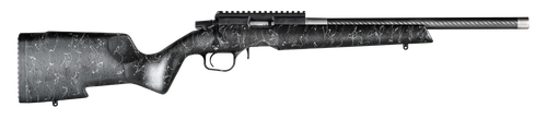 Christensen Arms 8011200200 Ranger  22 LR 10+1 18" Carbon Fiber/Threaded Barrel, Black Anodized Finish, Black with Gray Webbing Stock