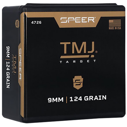 Speer 4726 TMJ Value Pack 9mm 124gr Total Metal Jacket 600 Per Box/1 Case