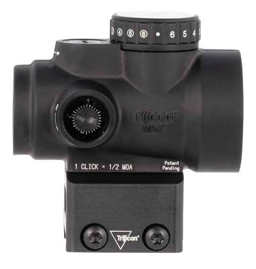 Trijicon 2200052 MRO HD Matte Black 1 x 25 mm 2 MOA Red Dot/68 MOA Circle Multi Reticle Full Cowitness Mount