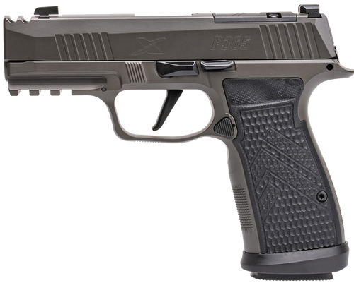 Sig Sauer 365AXGCA9LEGION10 P365 AXG Legion 9mm 10+1 3.10" Compact Frame Legion Gray Cerakote Stainless Steel Slide G-10 Grip