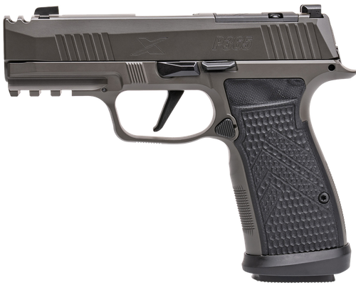 Sig Sauer 365AXGCA9LEGION10 P365 AXG Legion 9mm 10+1 3.10" Compact Frame Legion Gray Cerakote Stainless Steel Slide G-10 Grip