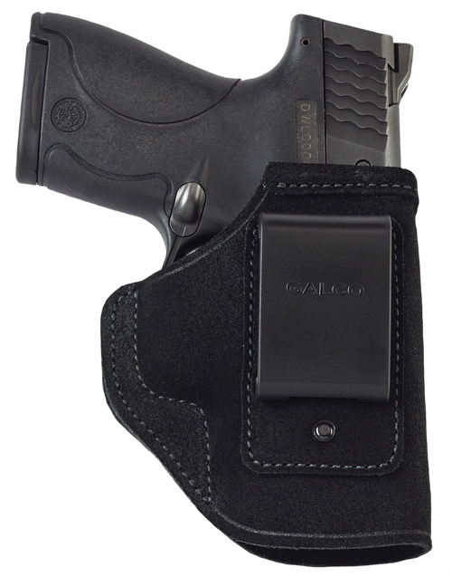 Galco STO800RB Stow-N-Go  IWB Black Steerhide Fits Glock 43/43x Right Hand