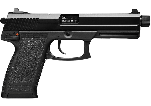 HK 81000078 Mark 23  45 ACP 12+1 5.87" Black Steel Threaded Barrel, Serrated Steel Slide, Polymer Frame, Black Polymer Grip, Ambidextrous