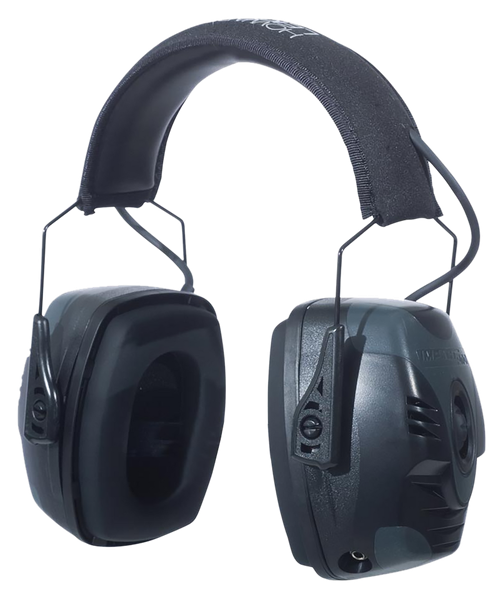 Howard Leight R01902 Impact Pro Electronic Muff 30 dB Over the Head Black/Gray Adult 1 Pair