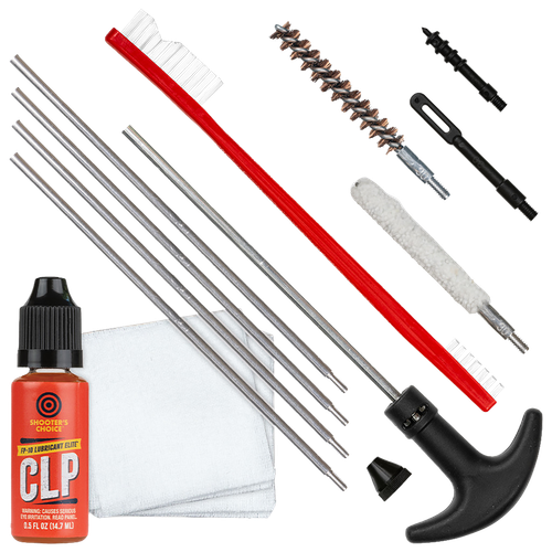 Shooters Choice SHFSRK30 Gun Rod Cleaning Kit Rifle .30 Caliber