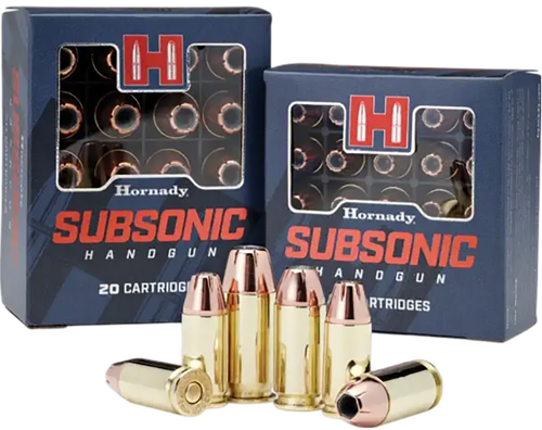 Hornady 90971 Subsonic Handgun 45ACP 230gr Hornady XTP Subsonic 20 Per Box/10 Case