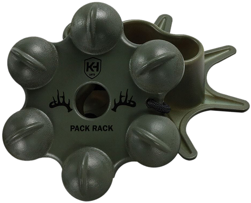 Knight & Hale KHD1019  Pack Rack Attracts Deer Species Dark Green Plastic