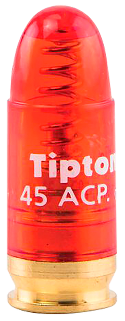 Tipton 146331 Snap Caps Pistol 45ACP Brass/Plastic 5pk