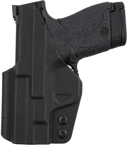 1791 Gunleather TACIWBSHIELDBLKR Tactical Kydex  IWB Black Kydex Belt Clip Fits S&W Shield
