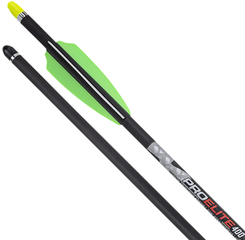 Tenpoint HEA6606 Pro Elite 400  Carbon 20" Alpha Nocks .003 Straightness Yellow