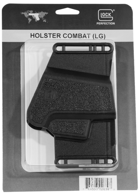 Glock HO02639 Sport/Combat  OWB Black Polymer Belt Fits Glock 10mm/45ACP/45GAP Ambidextrous