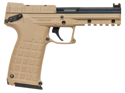 Kel-Tec PMR30BTAN PMR30  22 WMR 30+1 4.30" Fluted Steel Barrel, Black/Tan Serrated Slide, Tan Polymer Frame w/Picatinny Rail, Tan Textured Polymer Grip