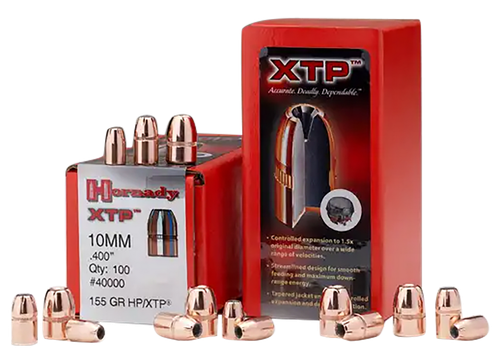 Hornady 35580 XTP  9mm .355 147 gr Hollow Point XTP 100 Per Box/ 25 Case