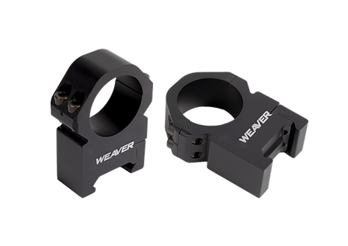 Weaver Mounts 48387 Precision  Black Aluminum 30mm Tube High