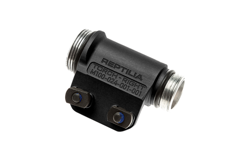 Reptilia LLC 100043 Torch  Black Anodized 3V/CR123 Right Side