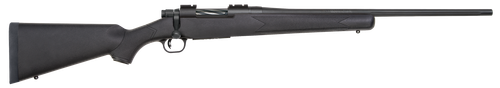 Mossberg 27909 Patriot  Full Size 6.5 Creedmoor 5+1 22" Matte Blued Fluted Barrel, Matte Blued Stainless Steel Receiver Drilled & Tapped, Black Fixed Synthetic Stock, Right Hand