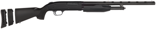 Mossberg 50485 510 Super Bantam Youth 20 Gauge 3" 3+1 18.50" Vent Rib Barrel, Dual Extractors, EZ-Reach Forend, Blued Metal Finish, Synthetic Stock w/Adjustable LOP Spacer, Includes Accu-Set Chokes