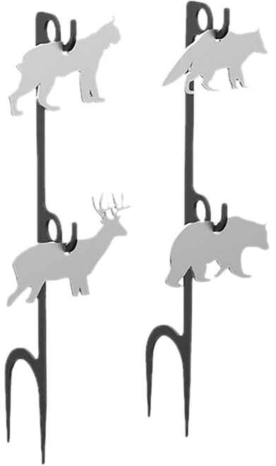 Birchwood Casey BC-41579 Rimfire Target Kits Animal Set 1/4" AR500 Steel