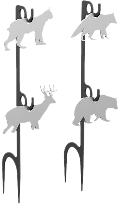 Birchwood Casey BC-41579 Rimfire Target Kits Animal Set 1/4" AR500 Steel