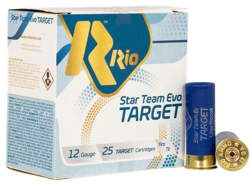 Rio Ammunition STT32LR8 Team Target  12Gauge 2.75" 1 1/8oz 8Shot 25 Per Box/10 Case