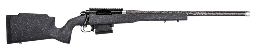 Proof Research 137895 Elevation MTR 2.0 7mm PRC 22" Carbon Fiber Wrapped Match Grade Threaded Barrel, Black Cerakote Picatinny Rail Steel Receiver, Fixed Proof Black Granite Carbon Fiber Stock