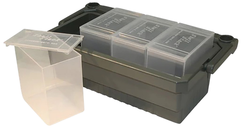 MTM Case-Gard SS2500 Shotshell Box  12 Gauge Clear Polypropylene 4 Pack