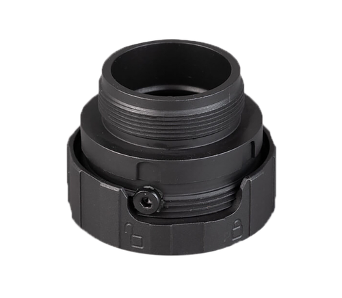 SilencerCo AC2632 ASR Alpha Mount Adapter For Omega 9K/Nano ASR/Harvester 300 Black Steel
