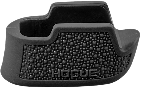 Hogue 18030 OverMolded Extension Base Pad Cobblestone Fits Sig Sauer P365 12rd Black Rubber