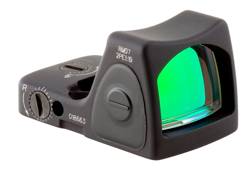 Trijicon 700679 RMR Type 2 Matte Black 1 x 0.87" x 0.63" 6.5 MOA Red Dot