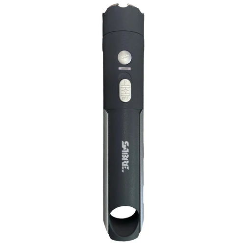 SABRE 2-IN-1 STUN GUN LED LIGHT BLK