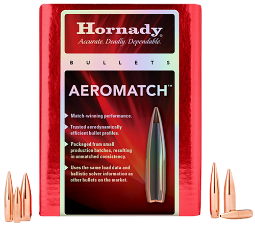 Hornady 227711   22Cal .224 69gr Hollow Point Boat Tail 500 Per Box/6 Case
