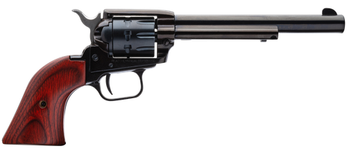 Heritage Mfg RR22999MB6 Rough Rider  22 LR 22 WMR 9 Shot, 6.50" Black Steel Barrel, Black Zinc Alloy Frame, Black Cylinder, Cocobolo Grip, Hammer/Thumb Safety, Exposed Hammer