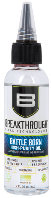 Breakthrough Clean BTO2OZ Battle Born High-Purity Oil 2 oz Squeeze Bottle