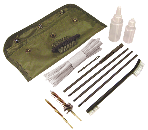 PSP ARGCK GI-Style Cleaning Kit AR15 & M16/Green Nylon Pouch Case