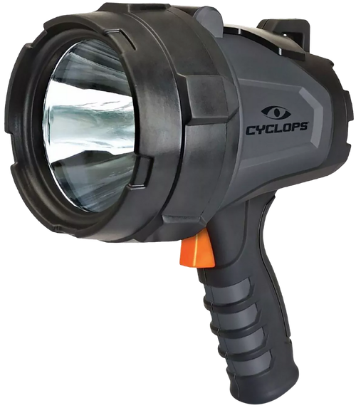 Walker's CYC1000HHS Cyclops Spotlight Black 1000 Lumens LED Polymer 550 Meters