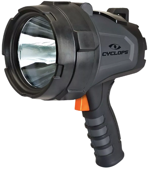 Walker's CYC1000HHS Cyclops Spotlight Black 1000 Lumens LED Polymer 550 Meters
