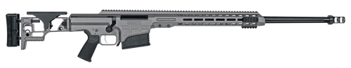 Barrett 18480 MRAD  338 Lapua Mag 26" 10+1 Gray Gray Folding with Adjustable LOP Stock Black Polymer Grip Right Hand