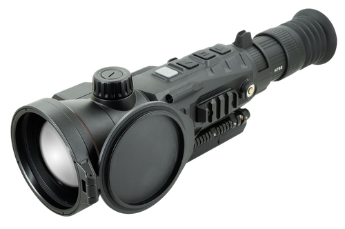 iRay USA RICO2H75R RIco 2 H75R LRF Thermal Weapon Sight Black 4x75mm Multi- 1 DIY/1 Dynamic/6 Static Reticle, 640x512, 12 Microns, 60 Hz Resolution, Zoom Digital 8x