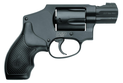 Smith & Wesson 103072 M&P 340  357 Mag Or 38 S&W Spl +P 5 Shot  1.88" Black Barrel, PVD Cylinder  Black, Scandium Alloy J-Frame, XS Sights 24/7 Tritium Night Front Sight